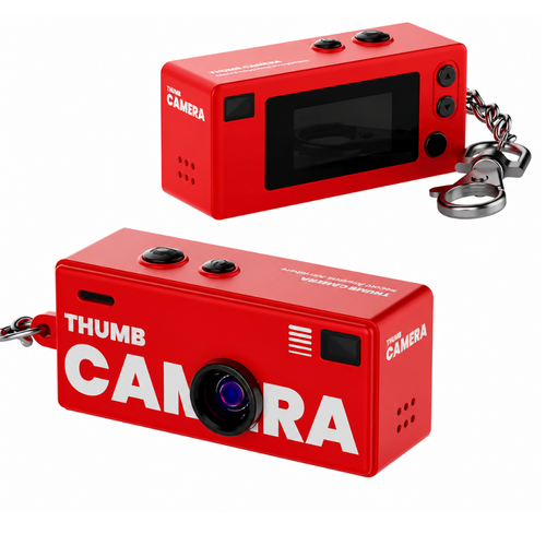Cámara llavero retro
